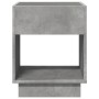 Mesa de centro con Infinity LED gris hormigón 40x40x50 cm de , Mesas de centro - Ref: Foro24-847647, Precio: 74,08 €, Descuen...