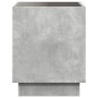 Mesa de centro con Infinity LED gris hormigón 40x40x50 cm de , Mesas de centro - Ref: Foro24-847647, Precio: 74,08 €, Descuen...