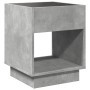 Mesa de centro con Infinity LED gris hormigón 40x40x50 cm de , Mesas de centro - Ref: Foro24-847647, Precio: 74,08 €, Descuen...