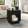 Mesa de centro con Infinity LED negro 40x40x50 cm de , Mesas de centro - Ref: Foro24-847645, Precio: 69,32 €, Descuento: %