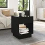 Mesa de centro con Infinity LED negro 40x40x50 cm de , Mesas de centro - Ref: Foro24-847645, Precio: 68,22 €, Descuento: %