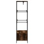 Armario de madera de ingeniería roble ahumado 90x50x180 cm de , Organizadores de vestidores y perchas de barra - Ref: Foro24-...