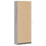Aparador con LED madera ingeniería gris Sonoma 74x32,5x200 cm de , Aparadores - Ref: Foro24-3307896, Precio: 169,93 €, Descue...