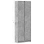 Aparador con LED madera ingeniería gris hormigón 74x32,5x200 cm de , Aparadores - Ref: Foro24-3307894, Precio: 170,16 €, Desc...