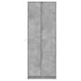 Aparador con LED madera ingeniería gris hormigón 74x32,5x200 cm de , Aparadores - Ref: Foro24-3307894, Precio: 170,16 €, Desc...