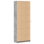 Aparador con LED madera ingeniería gris hormigón 74x32,5x200 cm de , Aparadores - Ref: Foro24-3307894, Precio: 170,16 €, Desc...