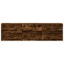Mueble de TV LED madera ingeniería roble ahumado 180x34x50 cm de , Muebles TV - Ref: Foro24-3307930, Precio: 163,56 €, Descue...