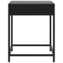 Mesita de noche con Infinity LED negra 40x40x51 cm de , Mesas de centro - Ref: Foro24-847672, Precio: 60,89 €, Descuento: %