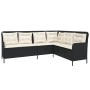 Set de sofás de jardín 2 piezas y cojines ratán sintético negro de , Conjuntos de jardín - Ref: Foro24-3262079, Precio: 447,0...