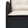 Set de sofás de jardín 2 piezas y cojines ratán sintético negro de , Conjuntos de jardín - Ref: Foro24-3262079, Precio: 447,0...