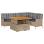 Set de sofás de jardín 2 pzas y cojines ratán sintético marrón de , Conjuntos de jardín - Ref: Foro24-3262085, Precio: 543,59...