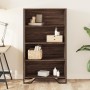 Estantería de madera de ingeniería marrón roble 80x31x137,5 cm de , Librerías y estanterías - Ref: Foro24-848633, Precio: 74,...