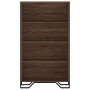 Estantería de madera de ingeniería marrón roble 80x31x137,5 cm de , Librerías y estanterías - Ref: Foro24-848633, Precio: 74,...