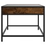 Mesa de centro con Infinity LED roble ahumado 50x50x41 cm de , Mesas de centro - Ref: Foro24-847679, Precio: 67,82 €, Descuen...