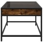 Mesa de centro con Infinity LED roble ahumado 50x50x41 cm de , Mesas de centro - Ref: Foro24-847679, Precio: 67,82 €, Descuen...