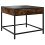 Mesa de centro con Infinity LED roble ahumado 50x50x41 cm de , Mesas de centro - Ref: Foro24-847679, Precio: 67,82 €, Descuen...