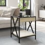 Mesa de centro con Infinity LED roble Sonoma 40x40x49 cm de , Mesas de centro - Ref: Foro24-847693, Precio: 66,40 €, Descuent...