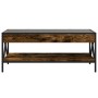 Mesa de centro con Infinity LED roble ahumado 90x50x38 cm de , Mesas de centro - Ref: Foro24-847709, Precio: 98,20 €, Descuen...