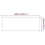 Toldo vertical blanco 100x1000 cm tela oxford de vidaXL, Sombrillas - Ref: Foro24-148162, Precio: 43,10 €, Descuento: %