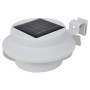 Foco solar blanco para vallas de jardín, 6 unidades de vidaXL, Iluminación de exterior - Ref: Foro24-41181, Precio: 40,21 €, ...