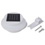 Foco solar blanco para vallas de jardín, 6 unidades de vidaXL, Iluminación de exterior - Ref: Foro24-41181, Precio: 40,21 €, ...