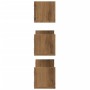 Estantes de pared 3 uds madera ingeniería artisian 58x18x18 cm de , Estantes y estanterías - Ref: Foro24-853289, Precio: 30,1...