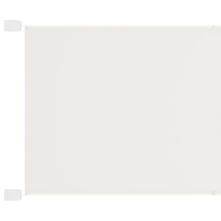 Toldo vertical blanco 100x1200 cm tela oxford de vidaXL, Sombrillas - Ref: Foro24-148163, Precio: 65,49 €, Descuento: %