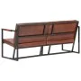 Dreisitzer-Sofa aus echtem braunem Ziegenleder. von , Sofas - Ref: Foro24-288284, Preis: 503,77 €, Rabatt: %