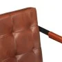 Dreisitzer-Sofa aus echtem braunem Ziegenleder. von , Sofas - Ref: Foro24-288284, Preis: 503,77 €, Rabatt: %