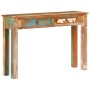 Mesa consola madera maciza reciclada 110x30x75 cm de , Mesas auxiliares - Ref: Foro24-352781, Precio: 215,76 €, Descuento: %