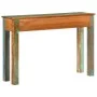 Mesa consola madera maciza reciclada 110x30x75 cm de , Mesas auxiliares - Ref: Foro24-352781, Precio: 212,13 €, Descuento: %