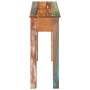 Mesa consola madera maciza reciclada 110x30x75 cm de , Mesas auxiliares - Ref: Foro24-352781, Precio: 215,76 €, Descuento: %