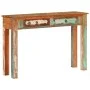Mesa consola madera maciza reciclada 110x30x75 cm de , Mesas auxiliares - Ref: Foro24-352781, Precio: 212,13 €, Descuento: %