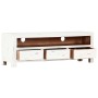 Mueble de TV de madera maciza de acacia 120x30x40 cm de , Muebles TV - Ref: Foro24-247746, Precio: 144,69 €, Descuento: %