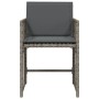 Sillones de jardín con cojines 4 uds ratán sintético gris de , Sillas de jardín - Ref: Foro24-365036, Precio: 197,21 €, Descu...