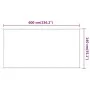 Toldo vertical blanco 140x600 cm tela oxford de vidaXL, Sombrillas - Ref: Foro24-148167, Precio: 35,83 €, Descuento: %