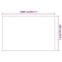 Toldo vertical blanco 180x1000 cm tela oxford de vidaXL, Sombrillas - Ref: Foro24-148176, Precio: 55,77 €, Descuento: %