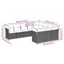 Set sofás jardín 10 pzas con cojines ratán sintético gris claro de , Conjuntos de jardín - Ref: Foro24-3218222, Precio: 703,2...