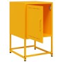 Mesitas de noche 2 uds acero amarillo mostaza 36x39x60,5 cm de , Mesitas de noche - Ref: Foro24-846453, Precio: 94,73 €, Desc...