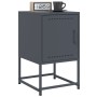 Mesitas de noche 2 unidades acero gris antracita 36x39x60,5 cm de , Mesitas de noche - Ref: Foro24-846451, Precio: 94,67 €, D...