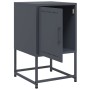 Mesitas de noche 2 unidades acero gris antracita 36x39x60,5 cm de , Mesitas de noche - Ref: Foro24-846451, Precio: 94,67 €, D...