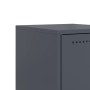 Mesitas de noche 2 unidades acero gris antracita 36x39x60,5 cm de , Mesitas de noche - Ref: Foro24-846451, Precio: 94,67 €, D...