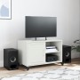 Mueble de TV acero blanco 68x39x43,5 cm de , Muebles TV - Ref: Foro24-846673, Precio: 56,51 €, Descuento: %