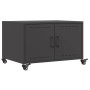 Mesa de centro acero negro 68x50x43,5 cm de , Mesas de centro - Ref: Foro24-846686, Precio: 64,60 €, Descuento: %