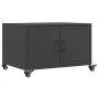 Mesa de centro acero negro 68x50x43,5 cm by , Coffee table - Ref: Foro24-846686, Price: 63,98 €, Discount: %
