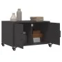 Mesa de centro acero negro 68x50x43,5 cm by , Coffee table - Ref: Foro24-846686, Price: 63,98 €, Discount: %