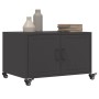 Mesa de centro acero negro 68x50x43,5 cm de , Mesas de centro - Ref: Foro24-846686, Precio: 64,60 €, Descuento: %