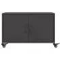 Mesa de centro acero negro 68x50x43,5 cm by , Coffee table - Ref: Foro24-846686, Price: 63,98 €, Discount: %