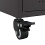 Mueble de TV acero negro 100,5x39x43,5 cm de , Muebles TV - Ref: Foro24-846692, Precio: 84,26 €, Descuento: %