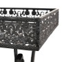 Mesa de centro plegable estilo vintage metal 58x35x72 cm negro en Mesas auxiliares | Comprar online en Foru.es